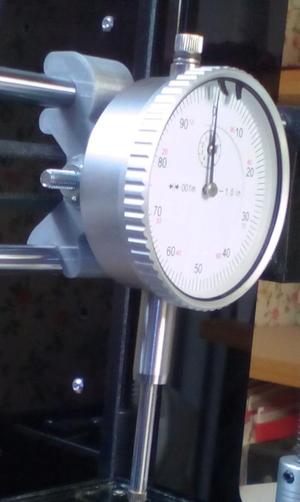 Parametric Dial Indicator mounting bracket for Prusa I3 clones