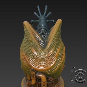 The Wailing Machine - Mechanical Horror Statue