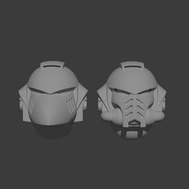Beaky and Mk X Helmets