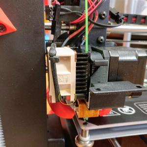 Noctua 4020 using stock screws Wanhao Di3