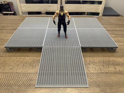 Stage and Ramp Modular Models: 1:12 Scale with Clips