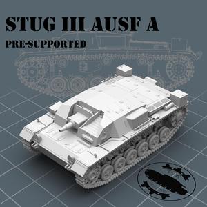 StuG III A - Tank Destroyer - Presupported