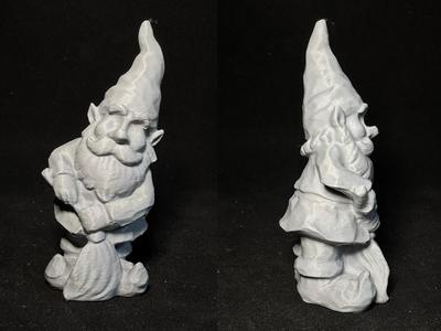 Sweeping Garden Gnome