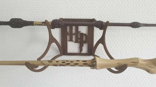 Harry Potter - 2 Wands wall Display