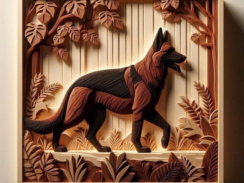 German Shepherd Box