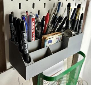 Ikea Skadis Desk Organiser
