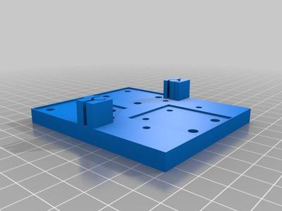 X-Carriage with pillow block for prusa i3