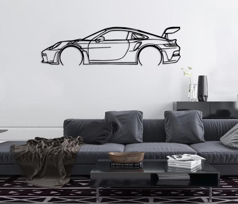 PORSCHE GT3 RS - LINE ART