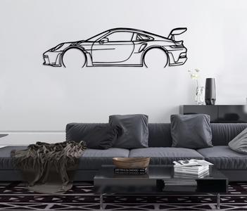 PORSCHE GT3 RS - LINE ART