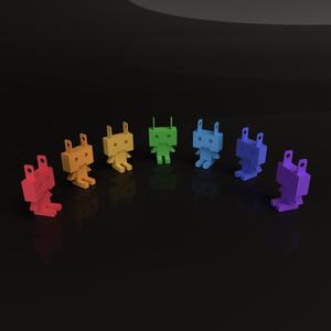mini Mr. Charger doll frame arms girl