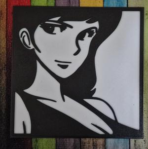 Lupin the Third - Fujiko 2d wall art