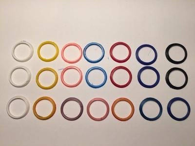 Color Marker Rings for Philips Sonicare Toothbrush