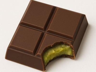 Dubai Chocolate Keychain