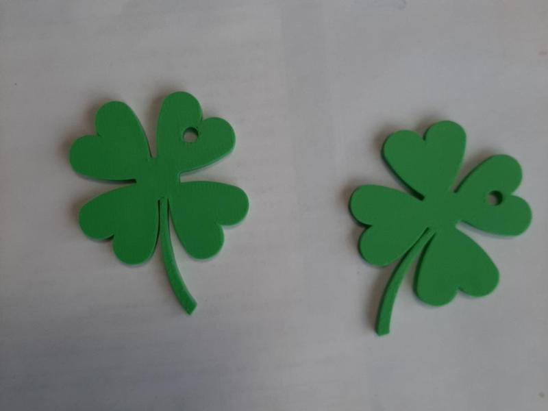 Large Saint Patrick Day Earrings