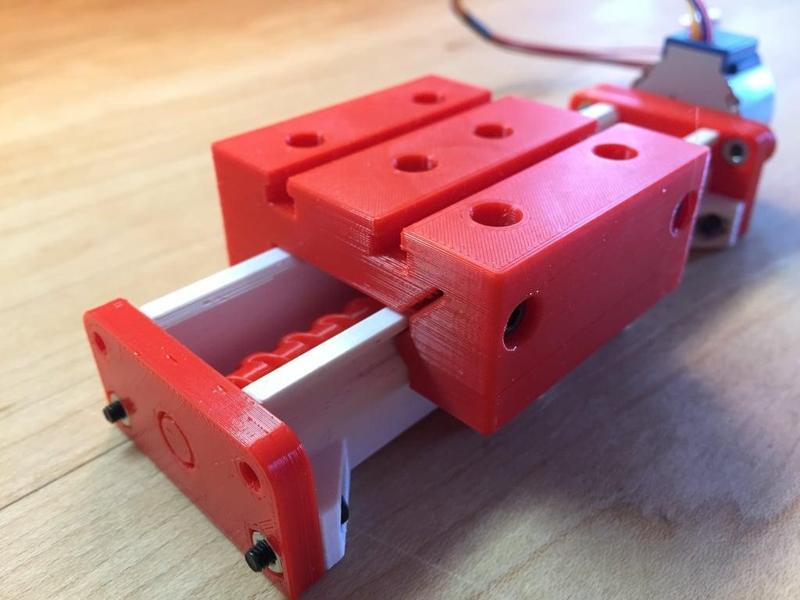 Linear Ball Bearing Stepper Slide 