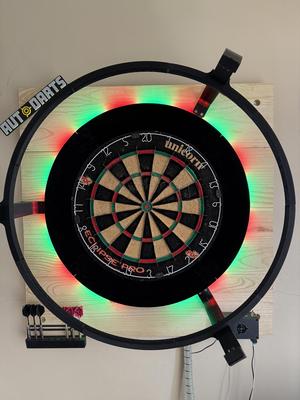 Autodarts WLED backboard ring