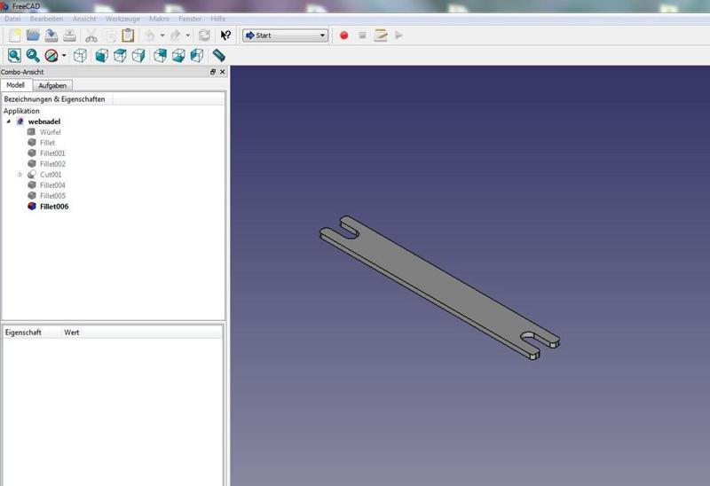 Webnadel, Nadel zum Weben für Kinder