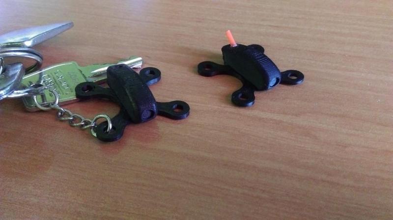 robocat 270 fpv drone keychain