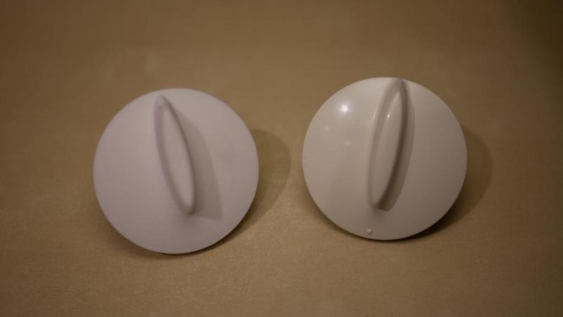 Microwave knob replacement