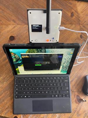 GPS Mount for Fluctus Steady to fit Microsoft surface UAG Case