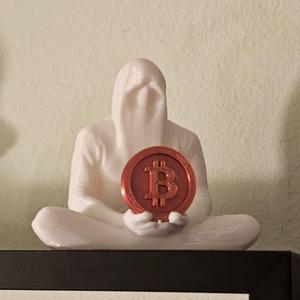 Bitcoin Sculpture