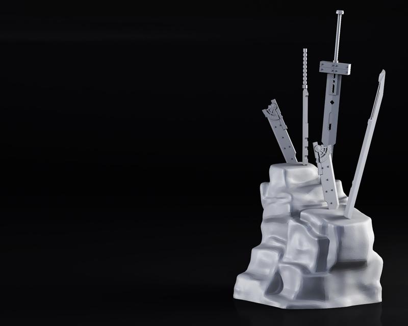 FUSHION SWORD on ROCK - Cloud Buster - FINAL FANTASY VII