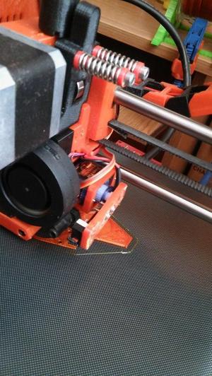 Prusa i3 auto level bed servo probe rebuild