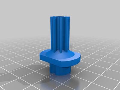 [Abandoned project] Mod Gear  for  Logitech momo wheel (black)  - 1000° modification