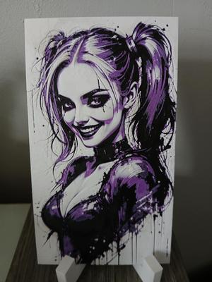 Hueforge Harley Quinn without AMS