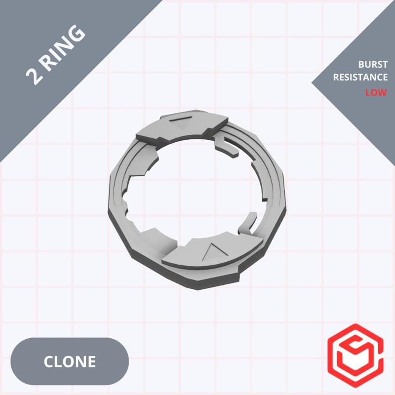 Beyblade X RATCHET RING 2