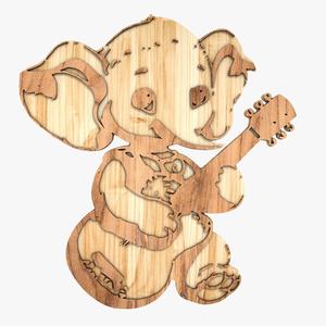 Elephant with quitar