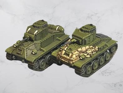 Kranesca and Vulcan Light Tank