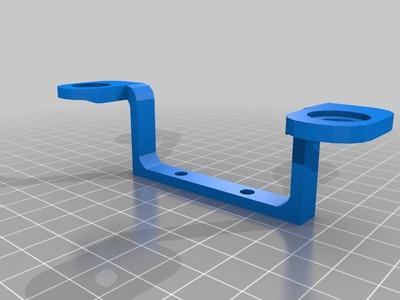 Front DJI Inspire gimball support braket