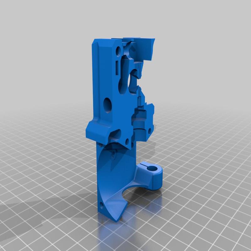I3 MK3 and MK3S extruder for flexible materials