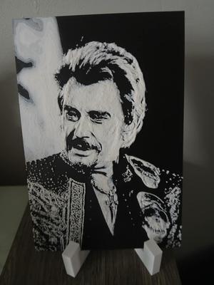 Hueforge Johnny Hallyday without AMS