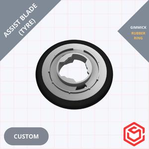 Beyblade X AssistBlade Tyre (Custom)