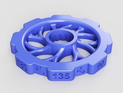 CR10 precision leveling knob