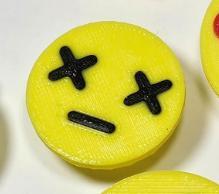 Dead XX Eyes Shoe Charm Emoji for Crocs and Clogs