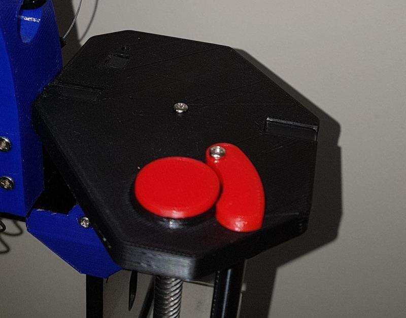 Tronxy PM802 Smooth rod holder and cap