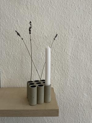 "Bloomblock" Versatile Candle and Flower Display