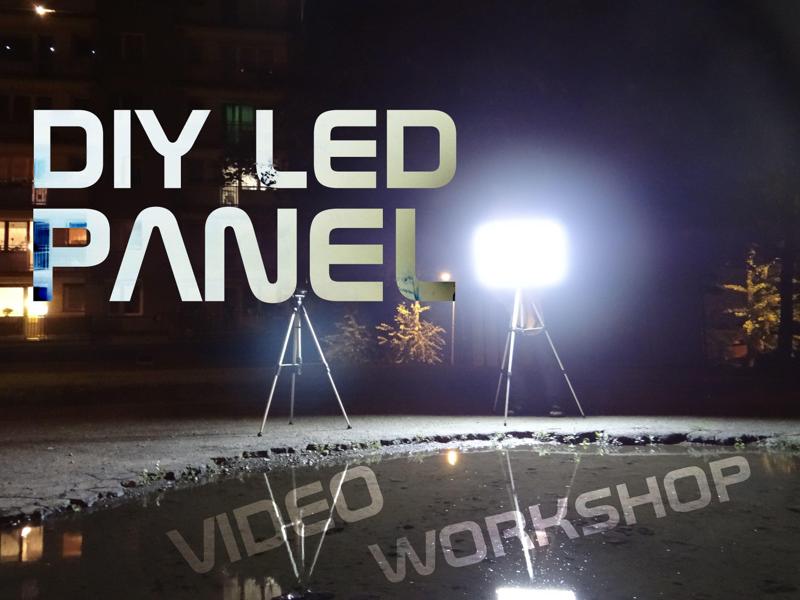 DIY LED panel parts