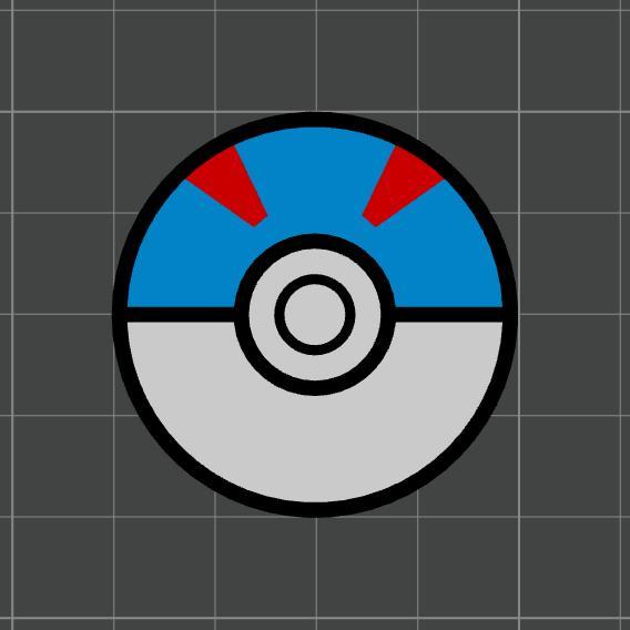 Pokemon Great Ball Token