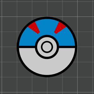 Pokemon Great Ball Token