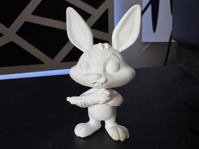 Cute Bunny Figurine – Mini Rabbit in Cartoon Style