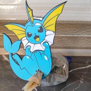 Vaporeon bag clip