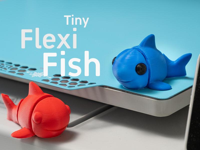 Mini Fish - Articulated & Keychain