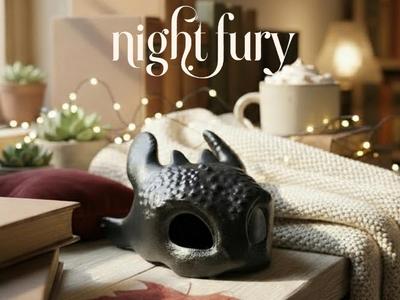 Night Fury Dragon Mask – Fantasy Home Décor