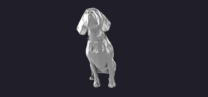 Beagle dog 3D MODEL