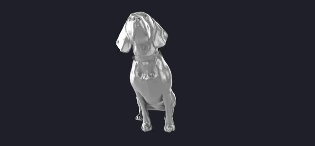 Beagle dog 3D MODEL