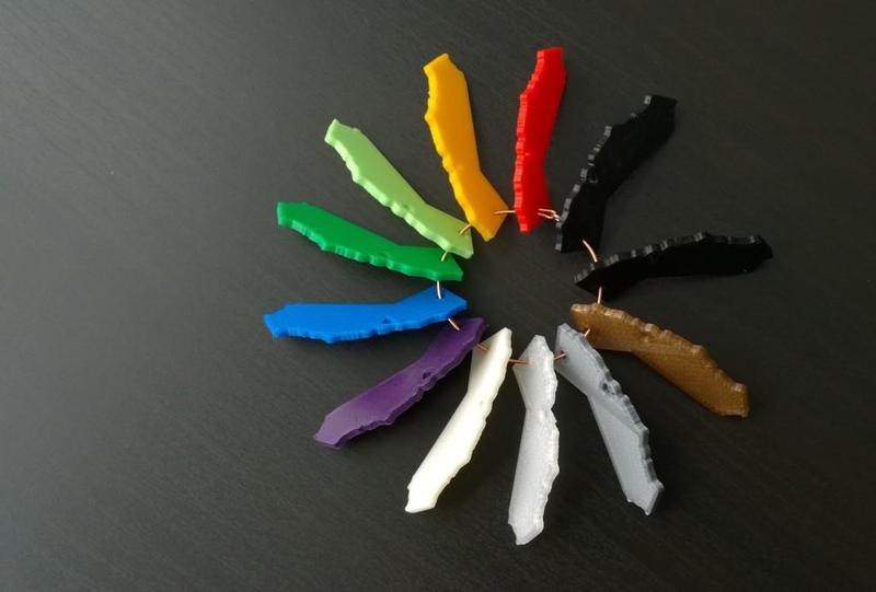 <3 Bay Area California Necklace